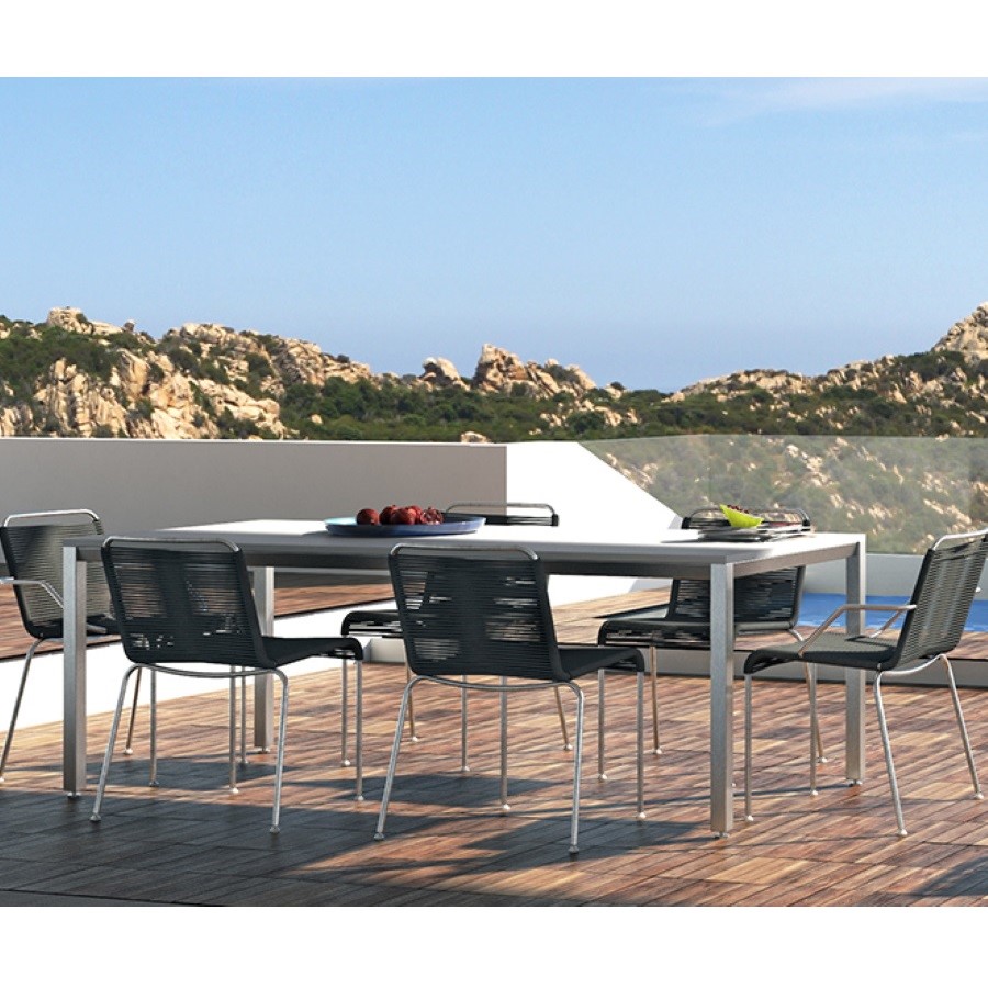 Coro Inox stainless steel garden furniture