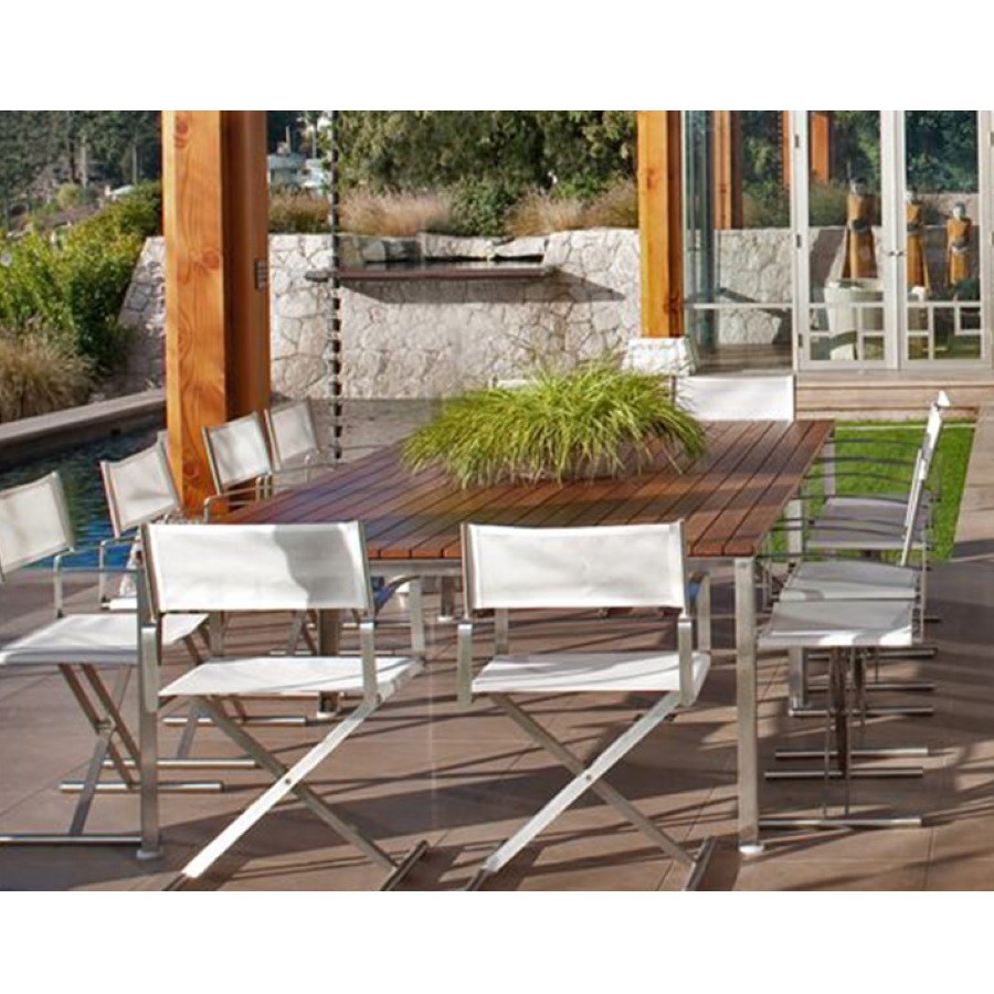 Coro Inox stainless steel garden furniture