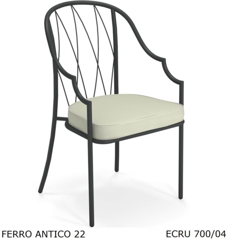Emu Como Dining Armchair High Backrest