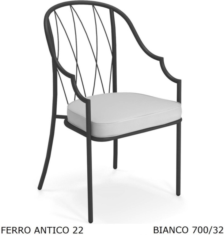 Emu Como Dining Armchair High Backrest