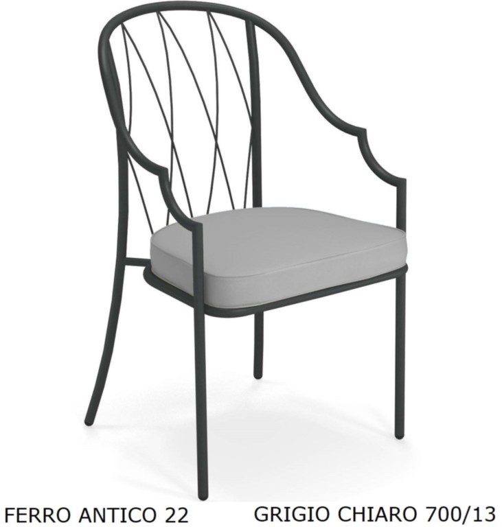 Emu Como Dining Armchair High Backrest