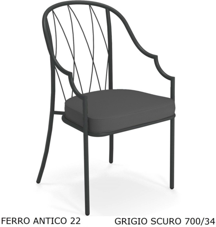 Emu Como Dining Armchair High Backrest