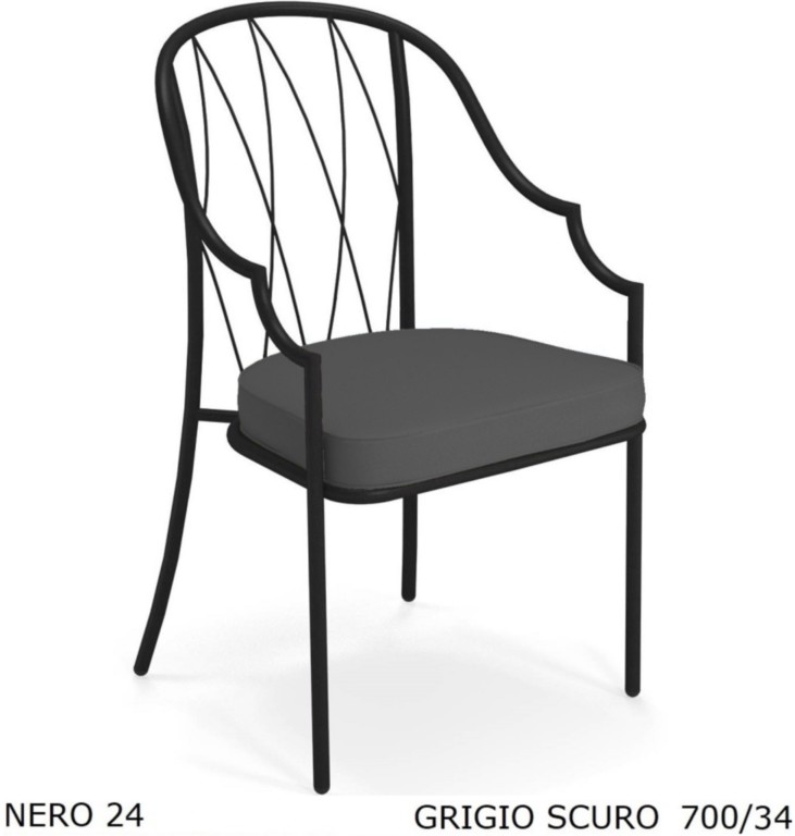 Emu Como Dining Armchair High Backrest