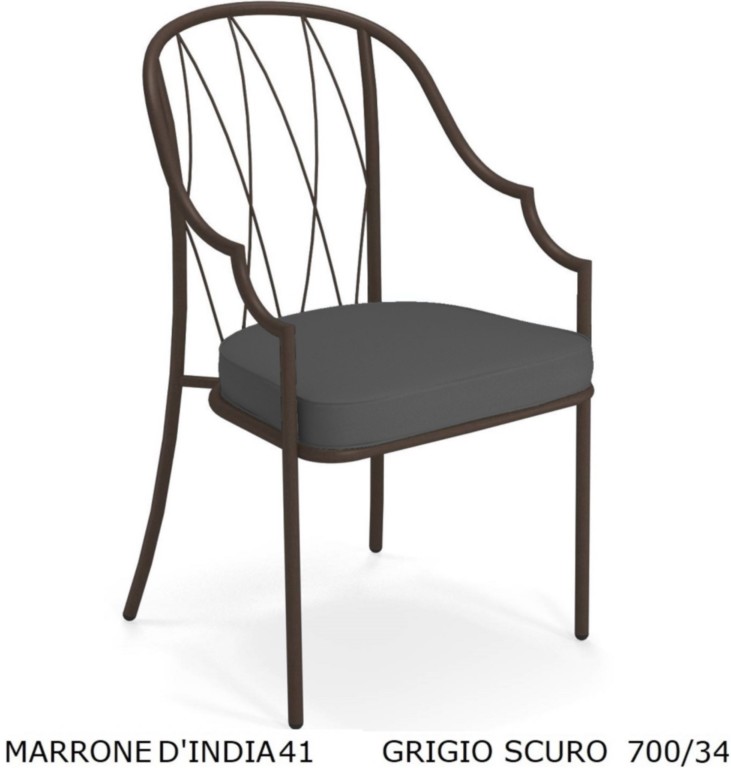 Emu Como Dining Armchair High Backrest