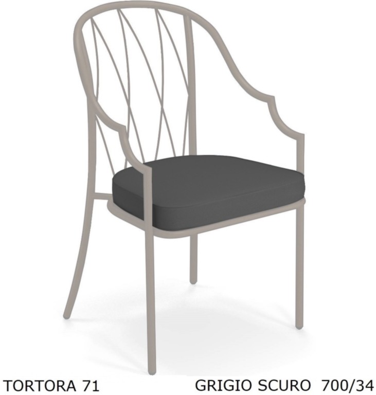 Emu Como Dining Armchair High Backrest