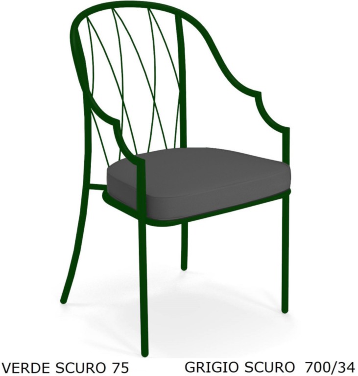 Emu Como Dining Armchair High Backrest