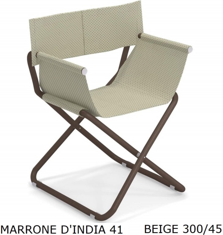 Snooze folding Director's Chair Emu