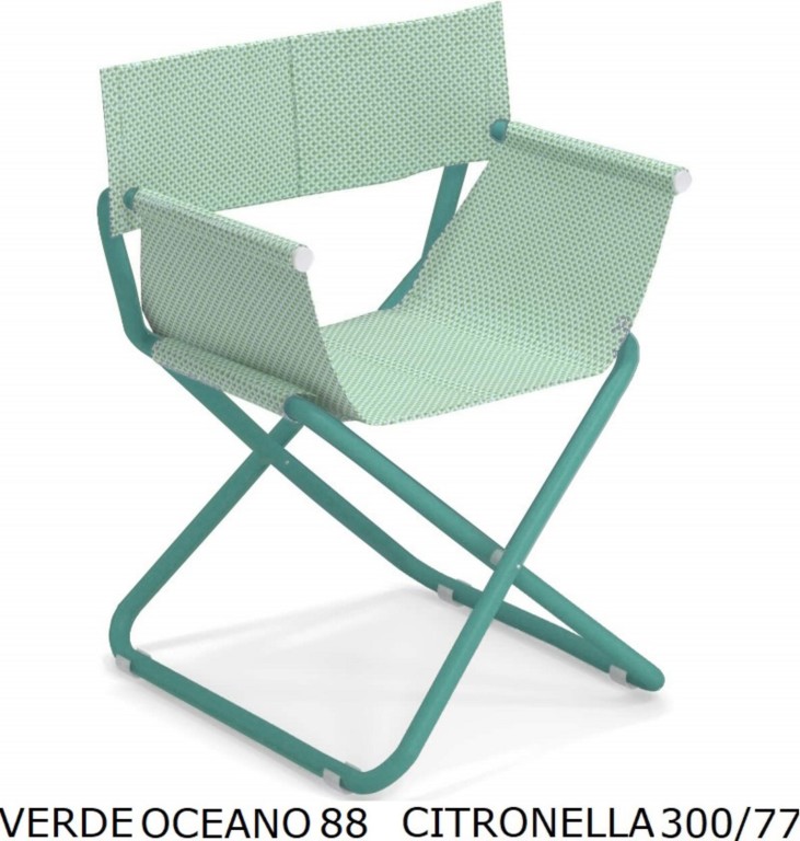 Snooze folding Director's Chair Emu