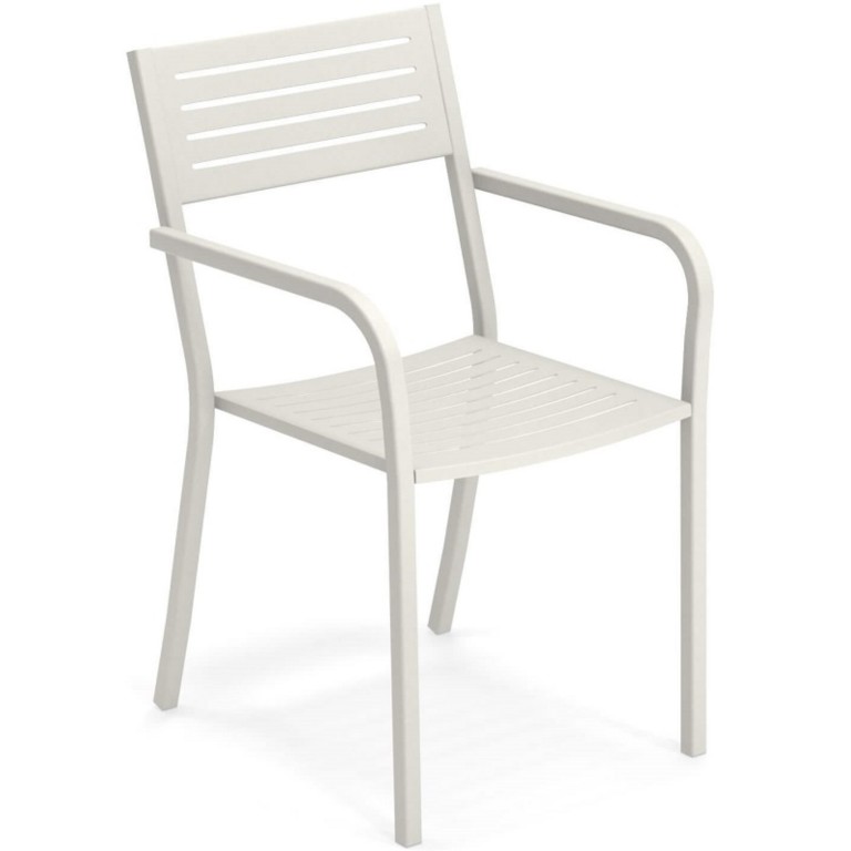 Segno Emu teak stackable armchair