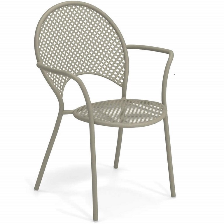 Sole stackable armchair