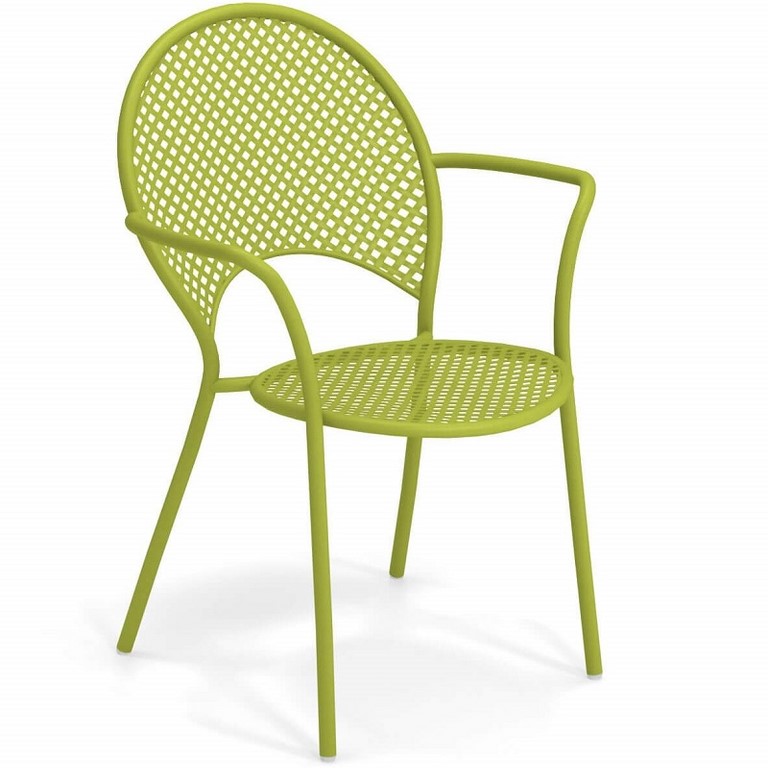 Sole stackable armchair