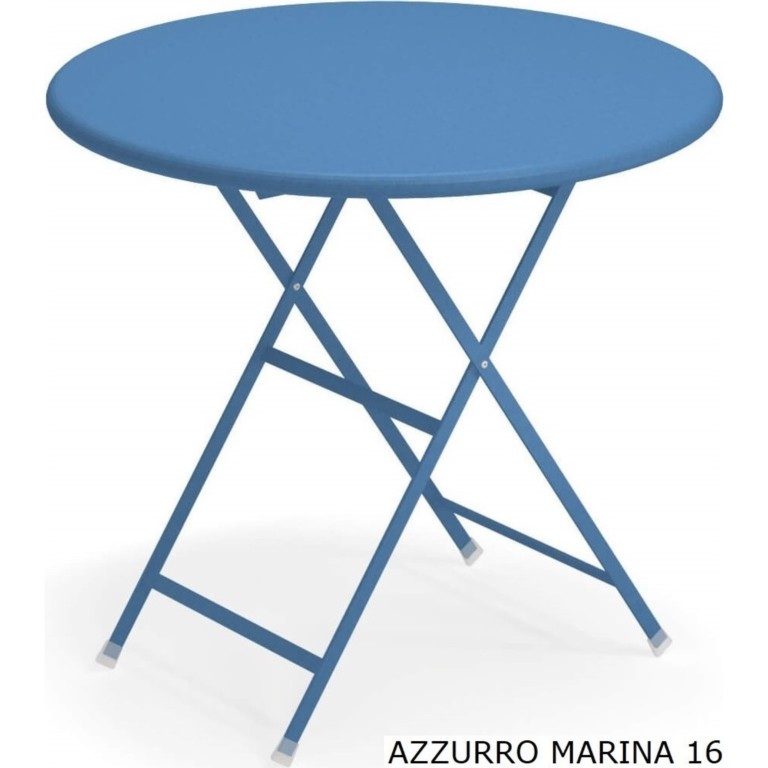 Emu Arc en Ciel folding table Ø cm. 80