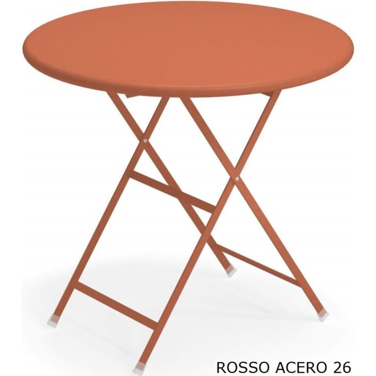 Emu Arc en Ciel folding table Ø cm. 80
