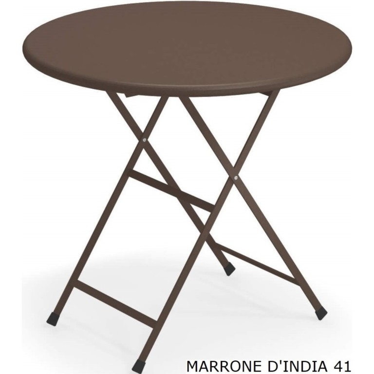 Emu Arc en Ciel folding table Ø cm. 80