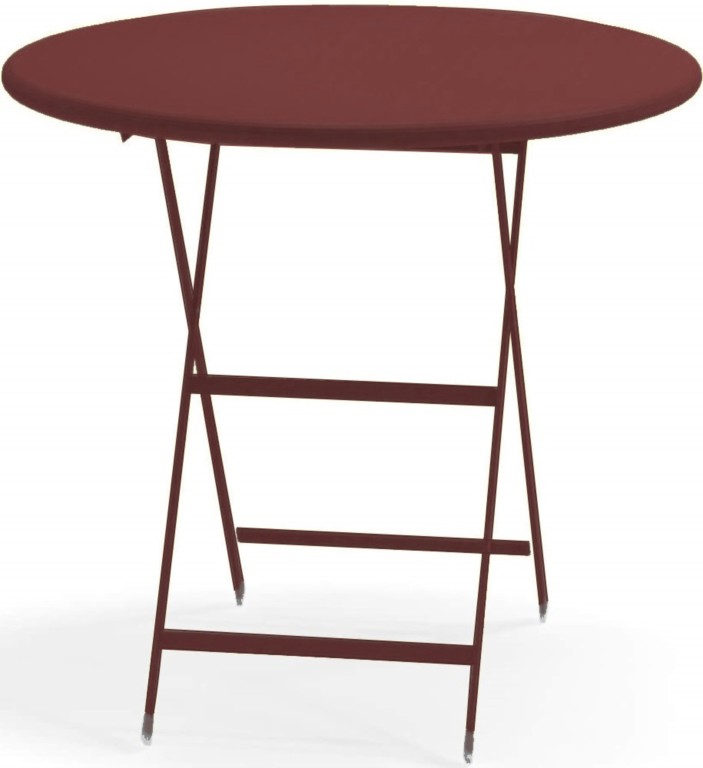 Emu Arc en Ciel folding table Ø cm. 80