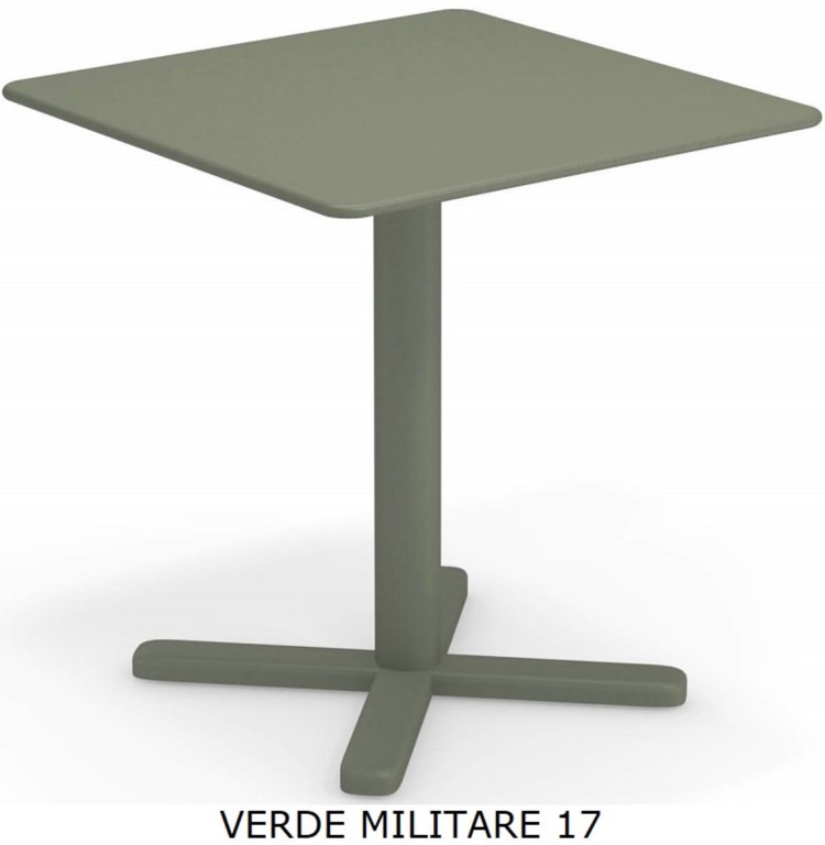 Darwin Emu Folding Table Emu cm. 70x70
