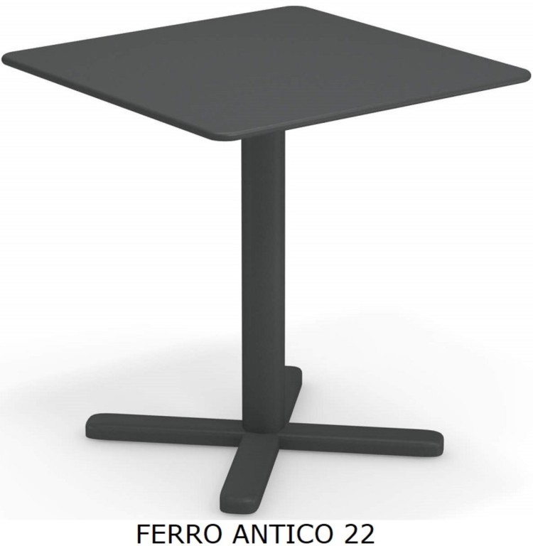 Darwin Emu Folding Table Emu cm. 70x70