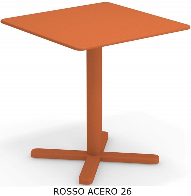 Darwin Emu Folding Table Emu cm. 70x70