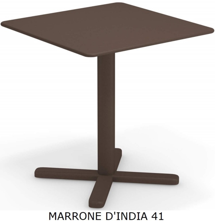 Darwin Emu Folding Table Emu cm. 70x70