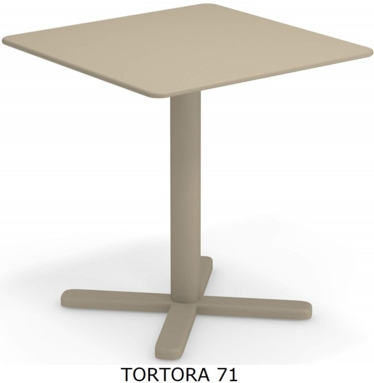Darwin Emu Folding Table Emu cm. 70x70