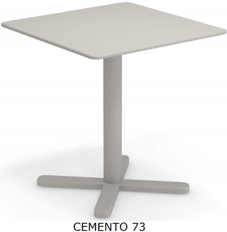 Darwin Emu Folding Table Emu cm. 70x70