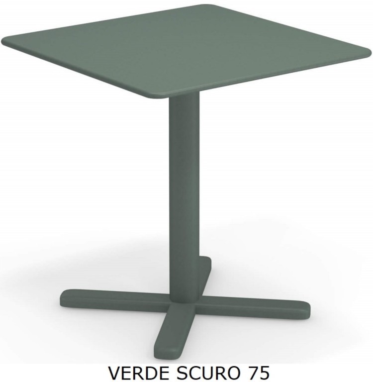 Darwin Emu Folding Table Emu cm. 70x70