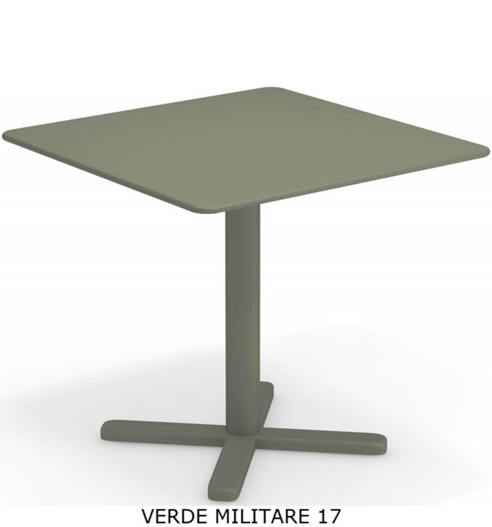 Darwin Folding Table Emu cm. 80x80