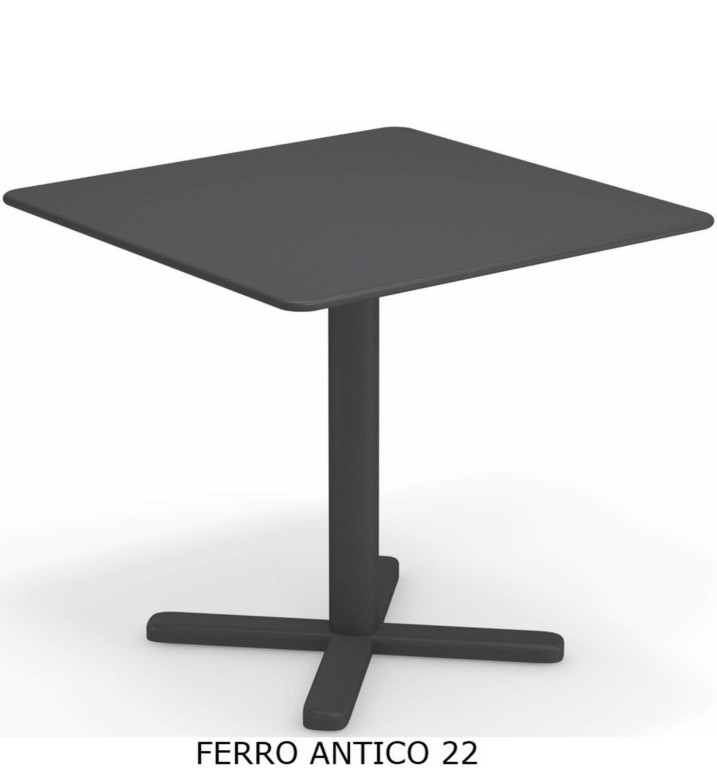 Darwin Folding Table Emu cm. 80x80