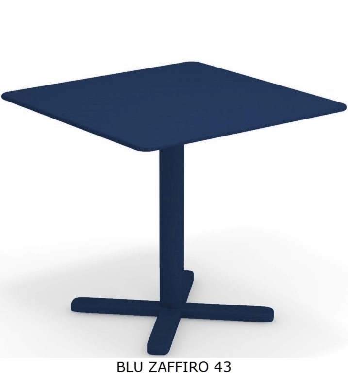 Darwin Folding Table Emu cm. 80x80
