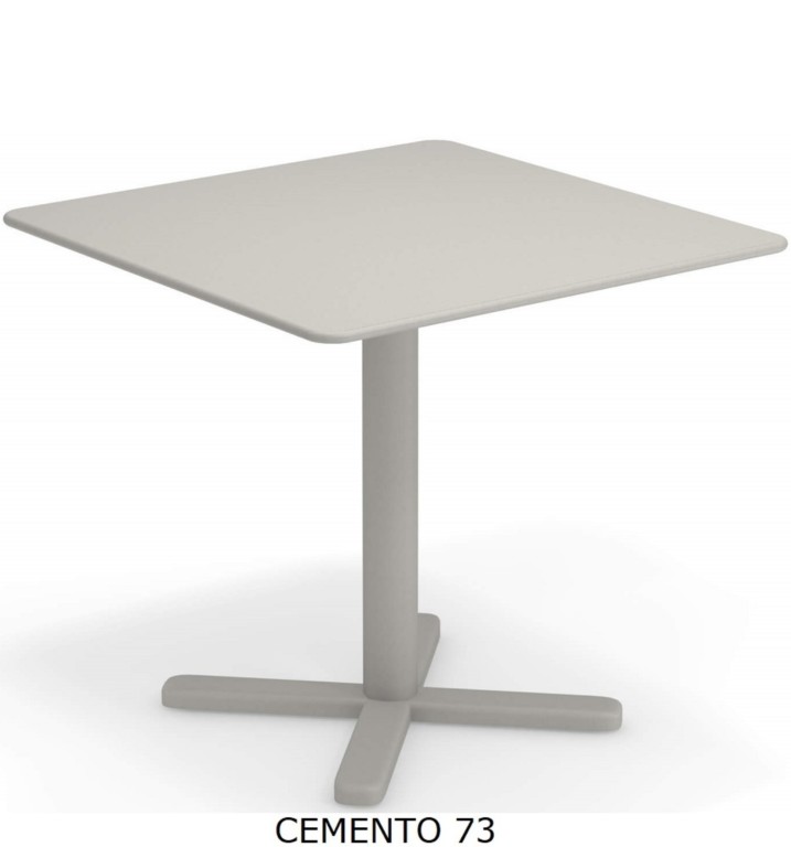 Darwin Folding Table Emu cm. 80x80