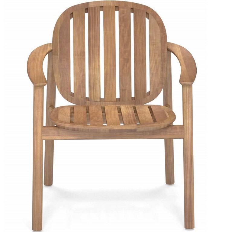 Emu Twins Teak Dining Armchair