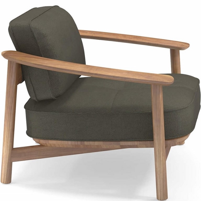 Emu Twins Teak Sofa Armchair