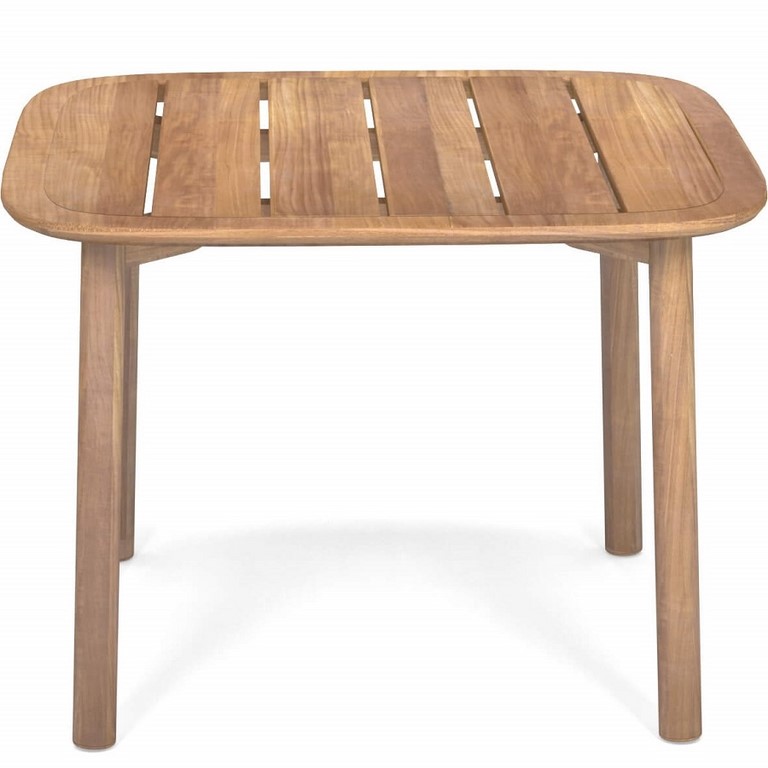 Emu Twins Teak Square Dining Table