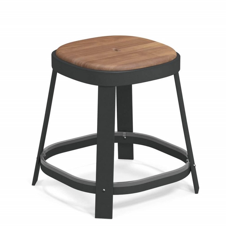 Emu Thor Low Teak Stool