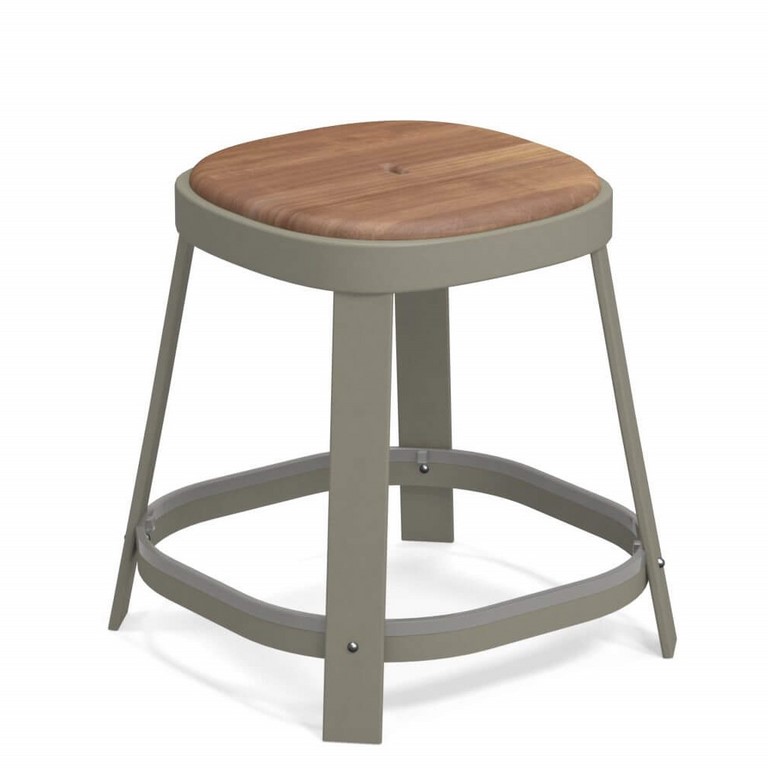 Emu Thor Low Teak Stool