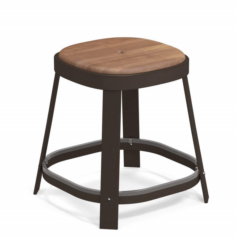 Emu Thor Low Teak Stool