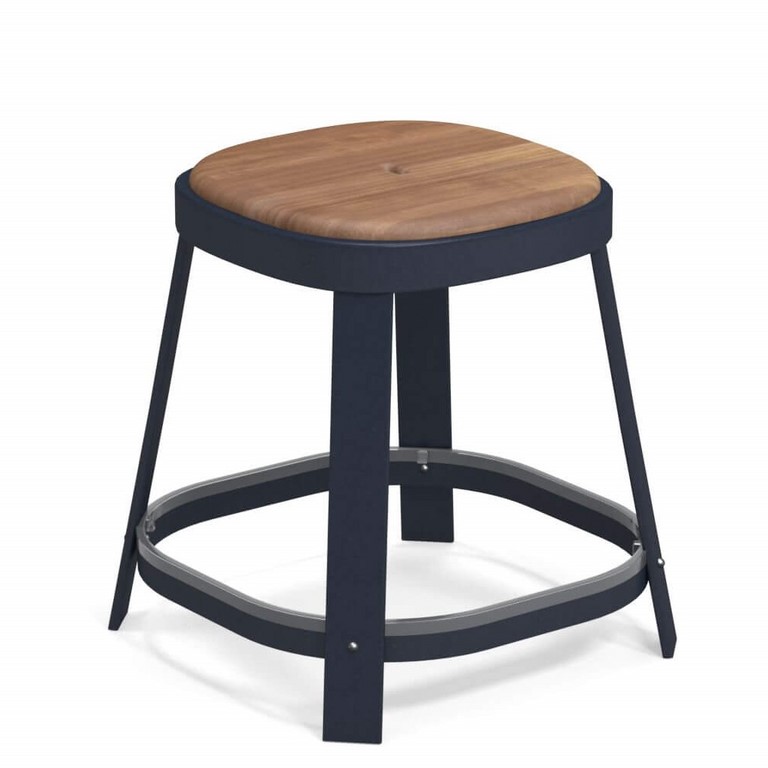Emu Thor Low Teak Stool