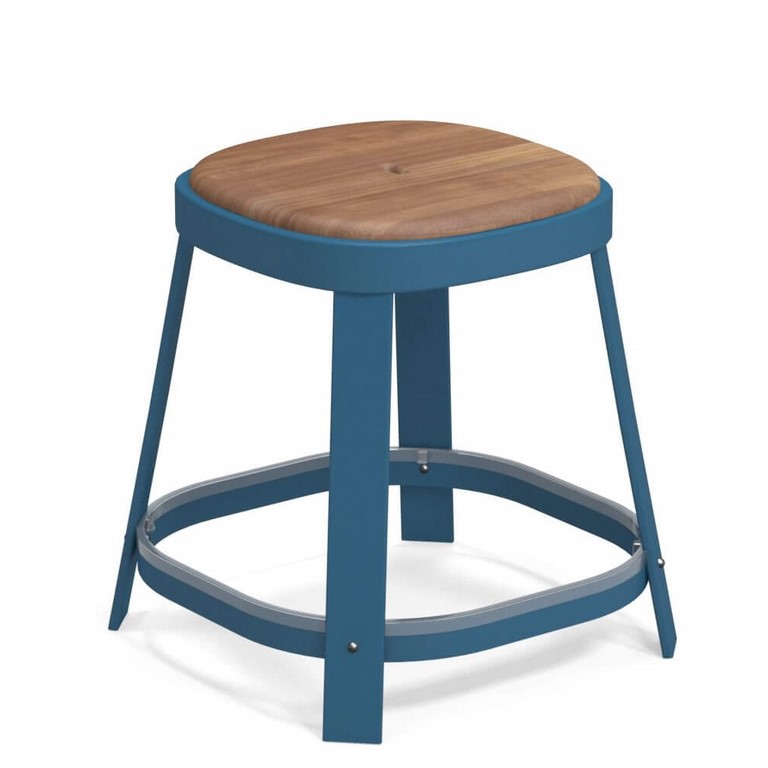 Emu Thor Low Teak Stool