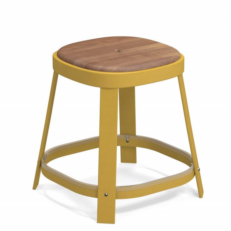 Emu Thor Low Teak Stool