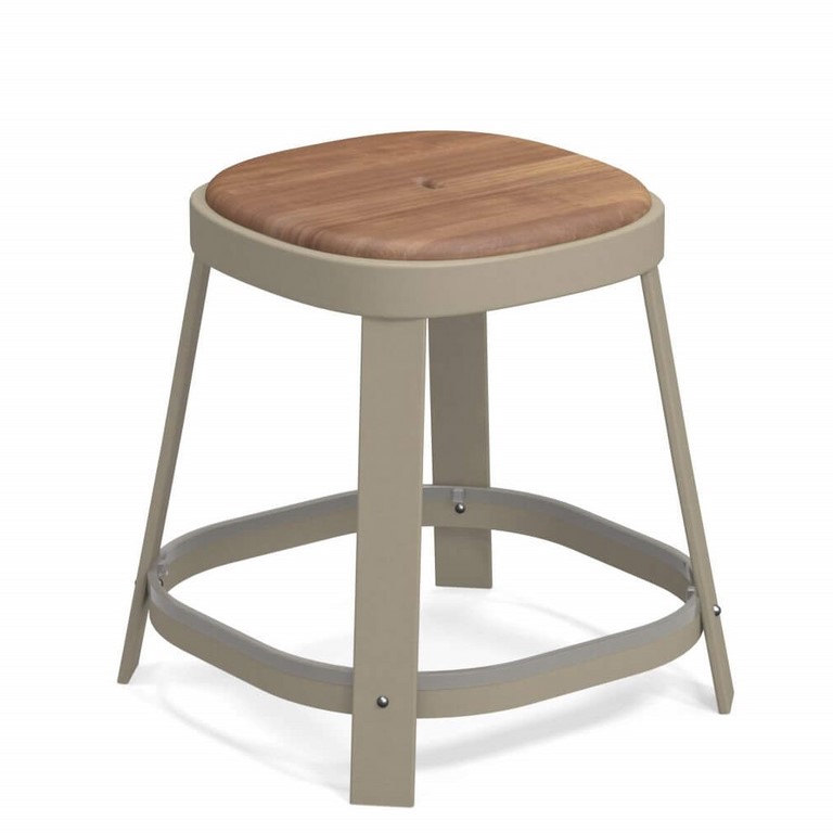 Emu Thor Low Teak Stool