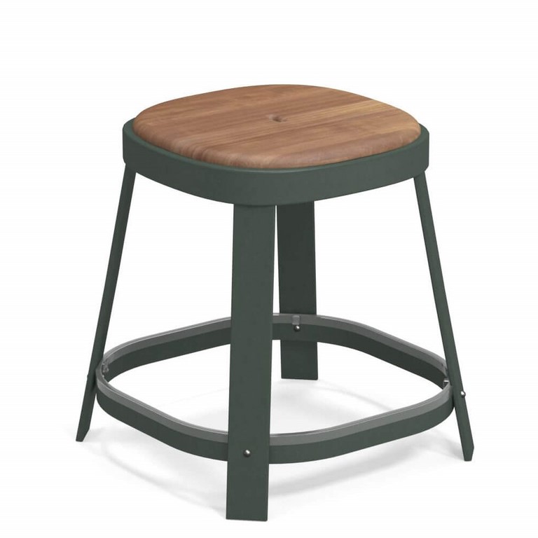 Emu Thor Low Teak Stool
