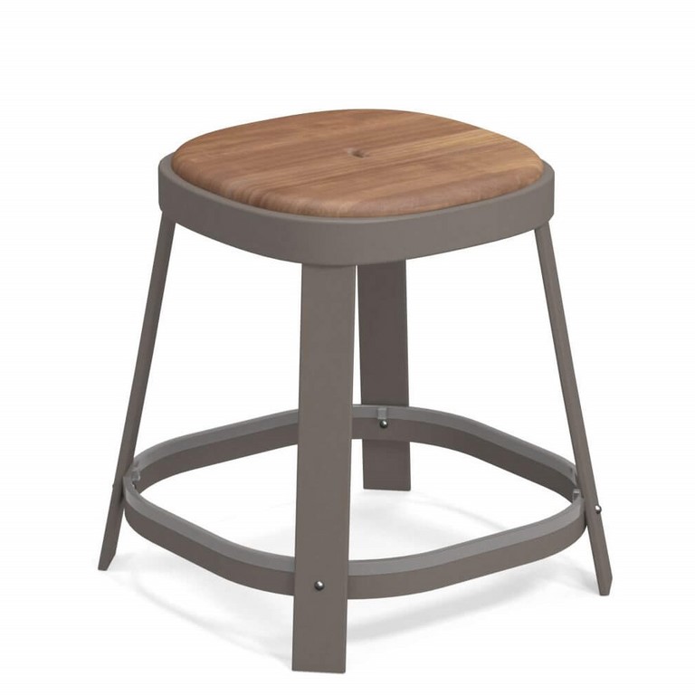 Emu Thor Low Teak Stool