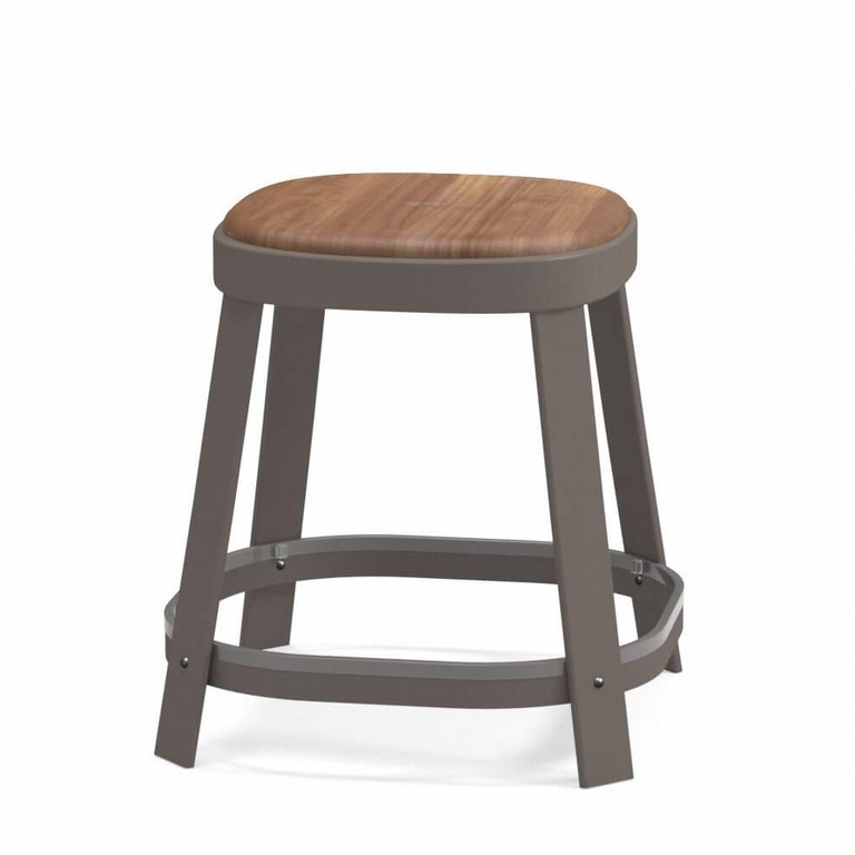 Emu Thor Low Teak Stool