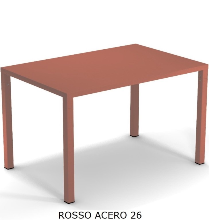 Nova Emu Table Collection Steel Frame 120 x 80
