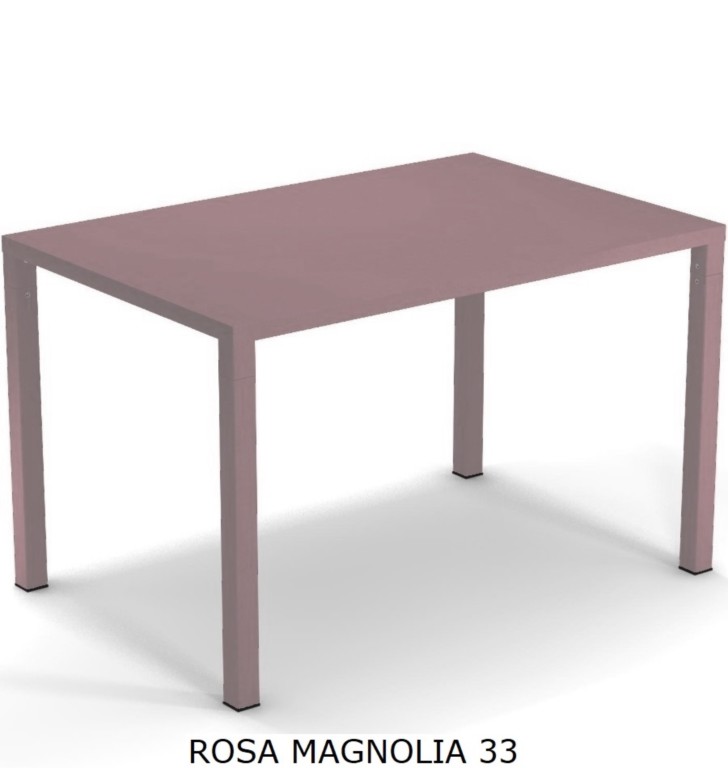 Nova Emu Table Collection Steel Frame 120 x 80