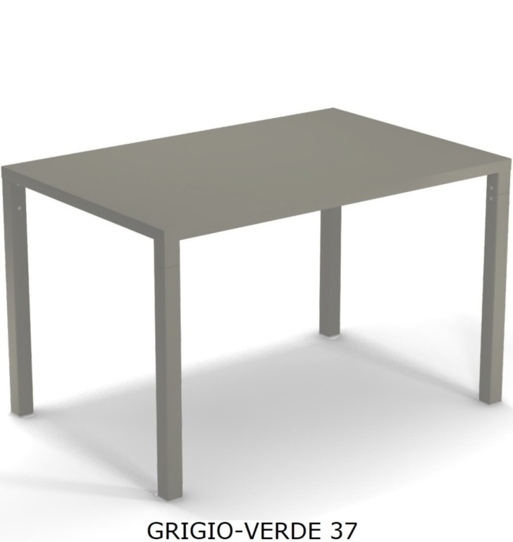 Nova Emu Table Collection Steel Frame 120 x 80