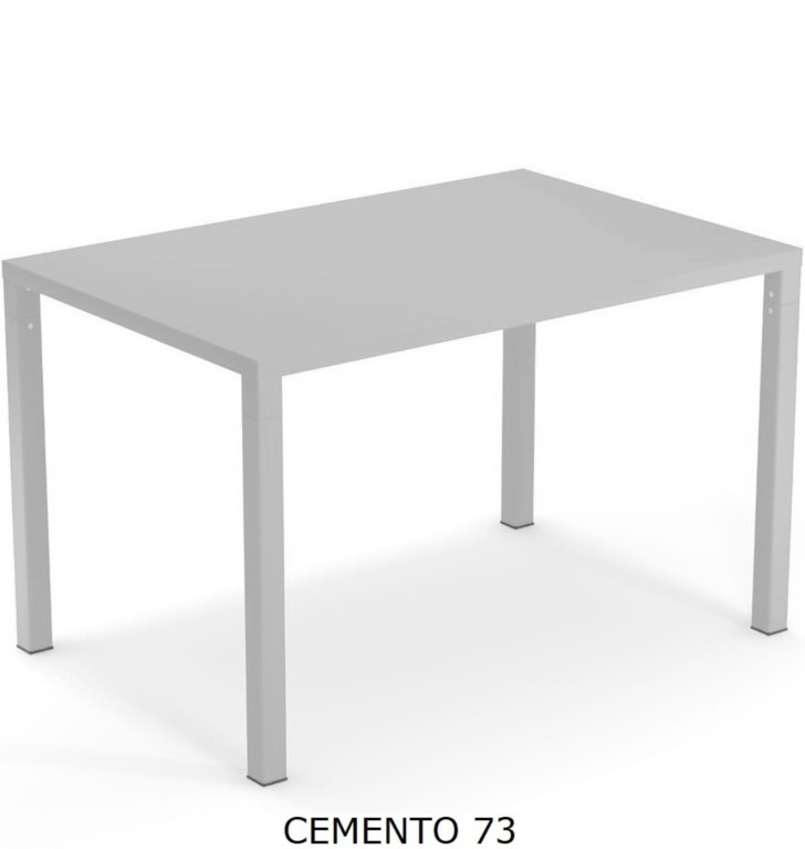 Nova Emu Table Collection Steel Frame 120 x 80
