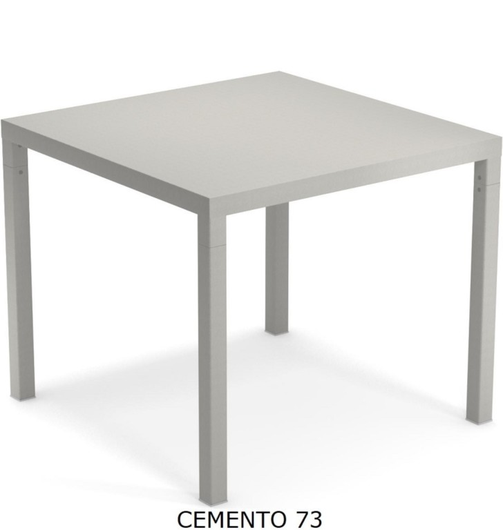 Nova Emu Classica Collection Steel Frame table 90x90