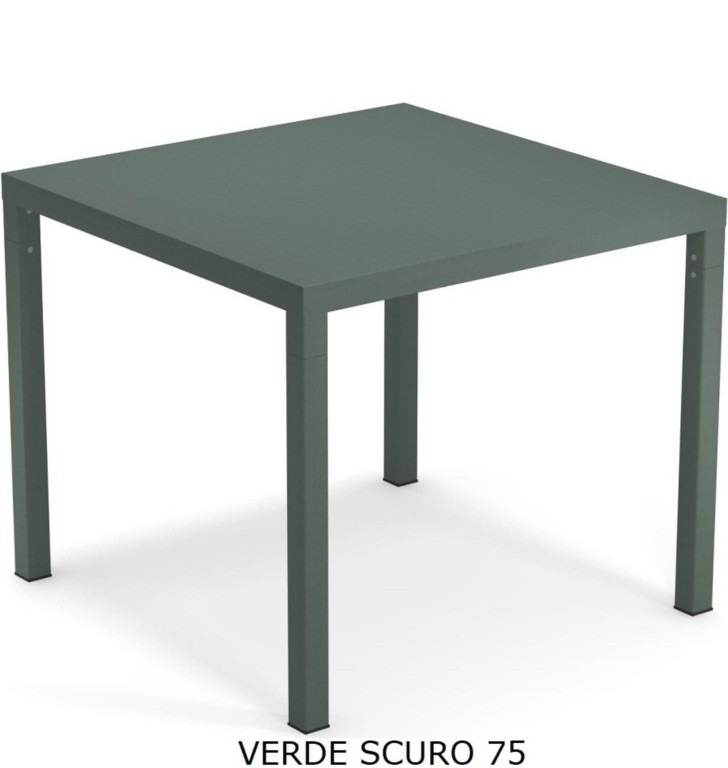 Nova Emu Classica Collection Steel Frame table 90x90