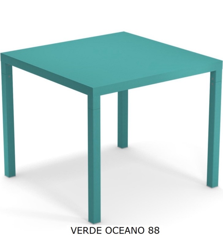 Nova Emu Classica Collection Steel Frame table 90x90